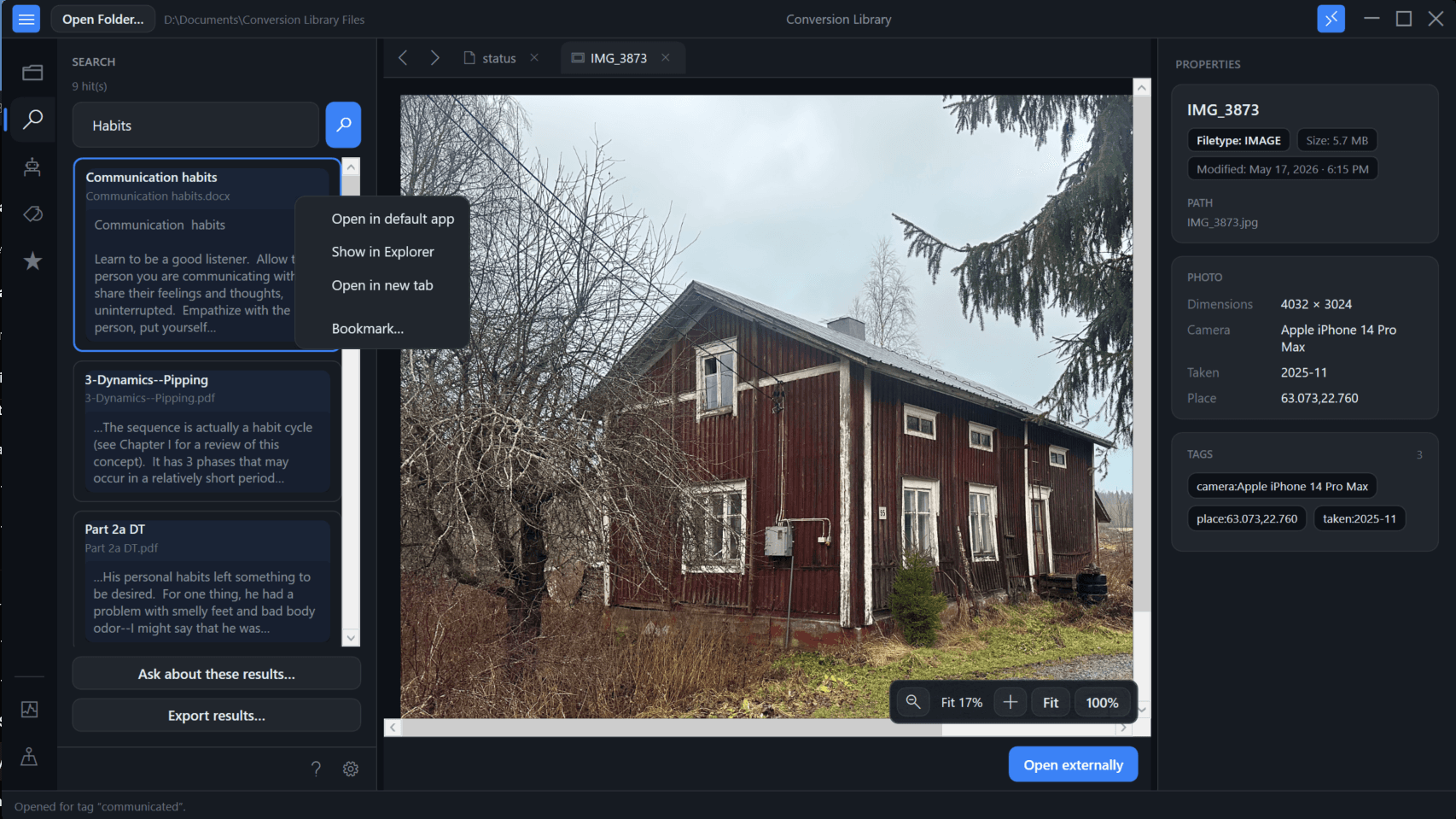 Søgeresultater med Eksporter resultater tilgængelig i Conversion Library Søgeresultater med Eksporter resultater tilgængelig i Conversion Library